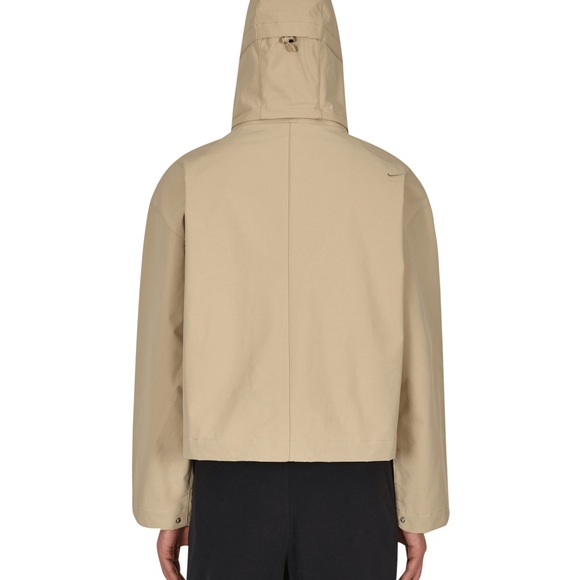 Nikex MMW Crossover Solid Color Zipper Hooded Jacket Unisex Cream YellowMEN'S - Picture 7 of 12